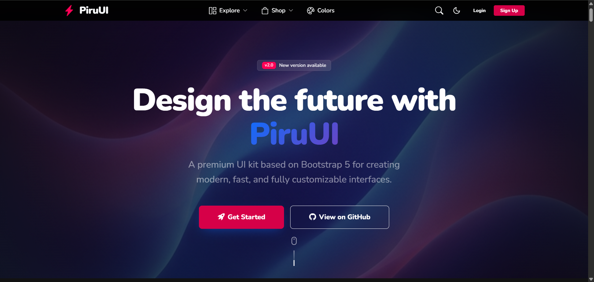 PiruUI - Bootstrap 5 UI Kit